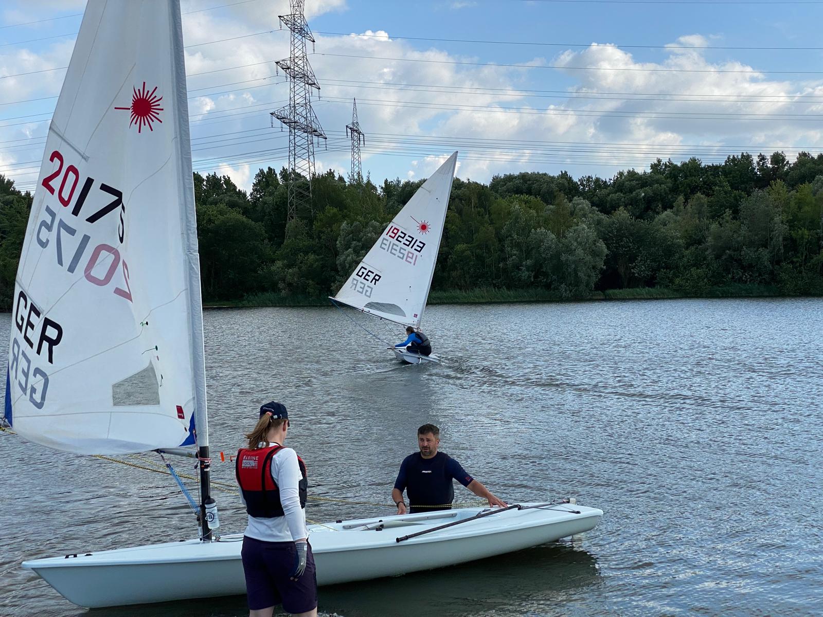 Schnupperlasern am Sportparksee Grambke 