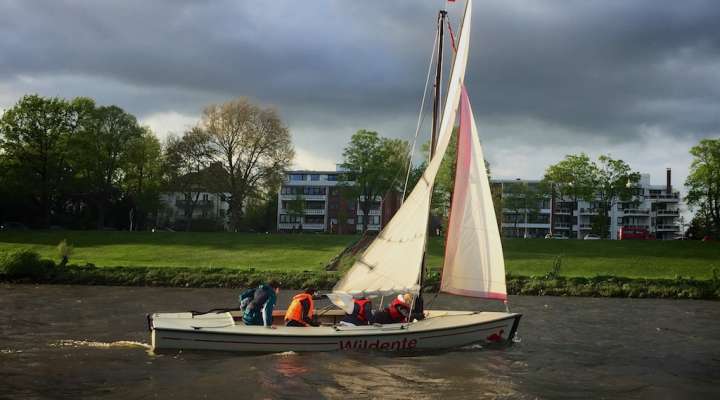 Segelausbildung auf Hochtouren